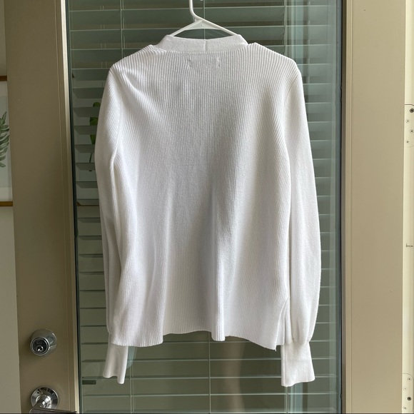 LOFT Bright White Cardigan 🤍 - Picture 5 of 5